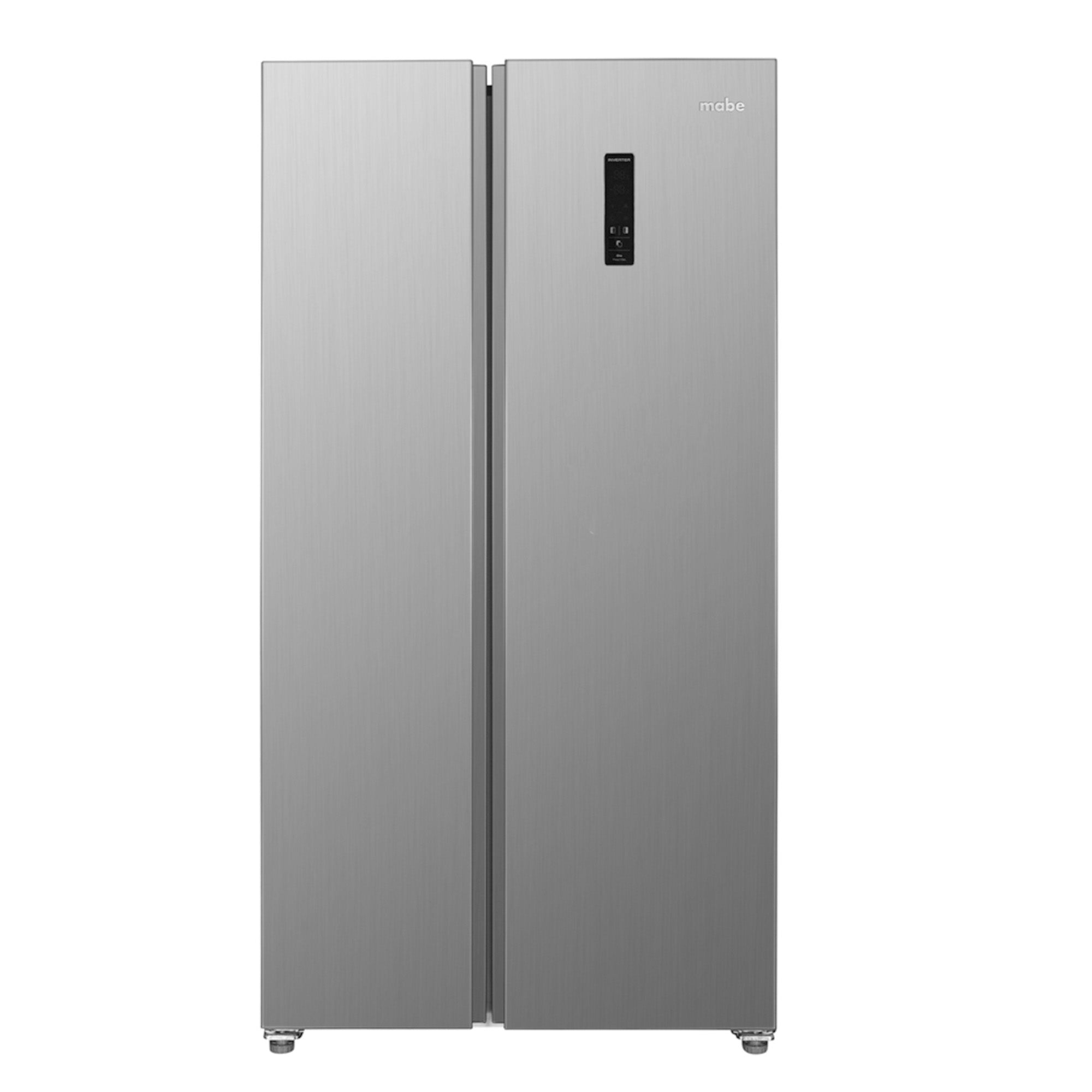 Nevecón Side-by-Side 480L Inox Steel Mabe MSL480LPLPSS0
