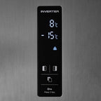 Nevecón Side-by-Side 480L Inox Steel Mabe MSL480LPLPSS0