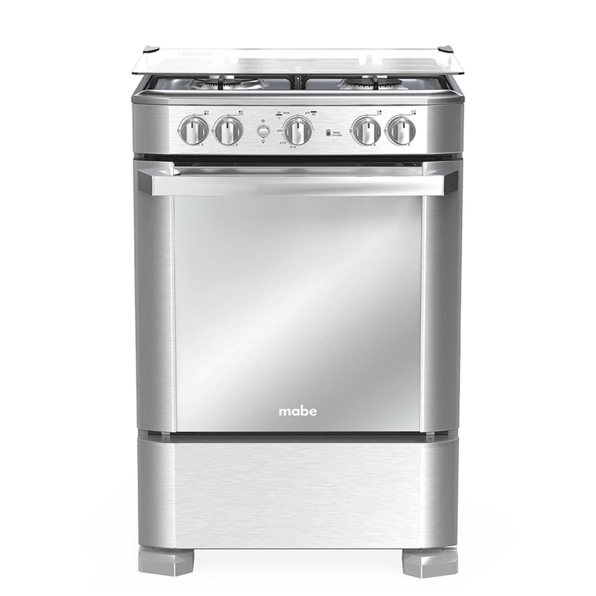 Estufa de Piso a Gas 60 cm Inox Mabe EMC6050NFX1