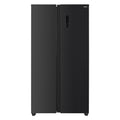 Nevecón Side-by-Side 480L Black Steel Mabe MSL480LPLPSS0