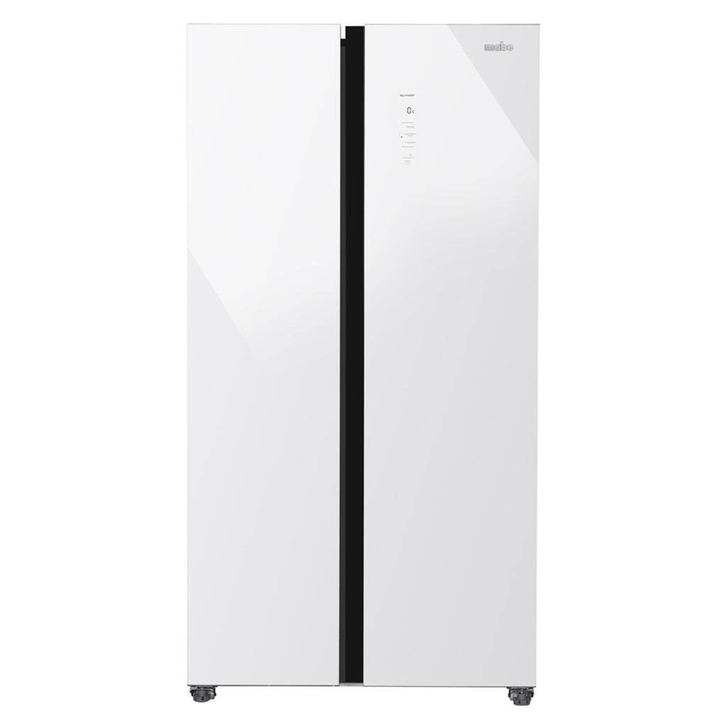Nevecón Side by Side No Frost 631L Mabe MSL631LKLSG0 White Glass