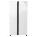 Nevecón Side by Side No Frost 631L Mabe MSL631LKLSG0 White Glass