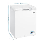 Congelador Horizontal 142L Mabe ALASKA145BH1