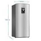 Nevera Convencional 235L Inox Mabe RMU235NACU
