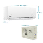 Aire Acondicionado Inverter 12000 BTU Blanco Mabe MMI12CABWCCBC1