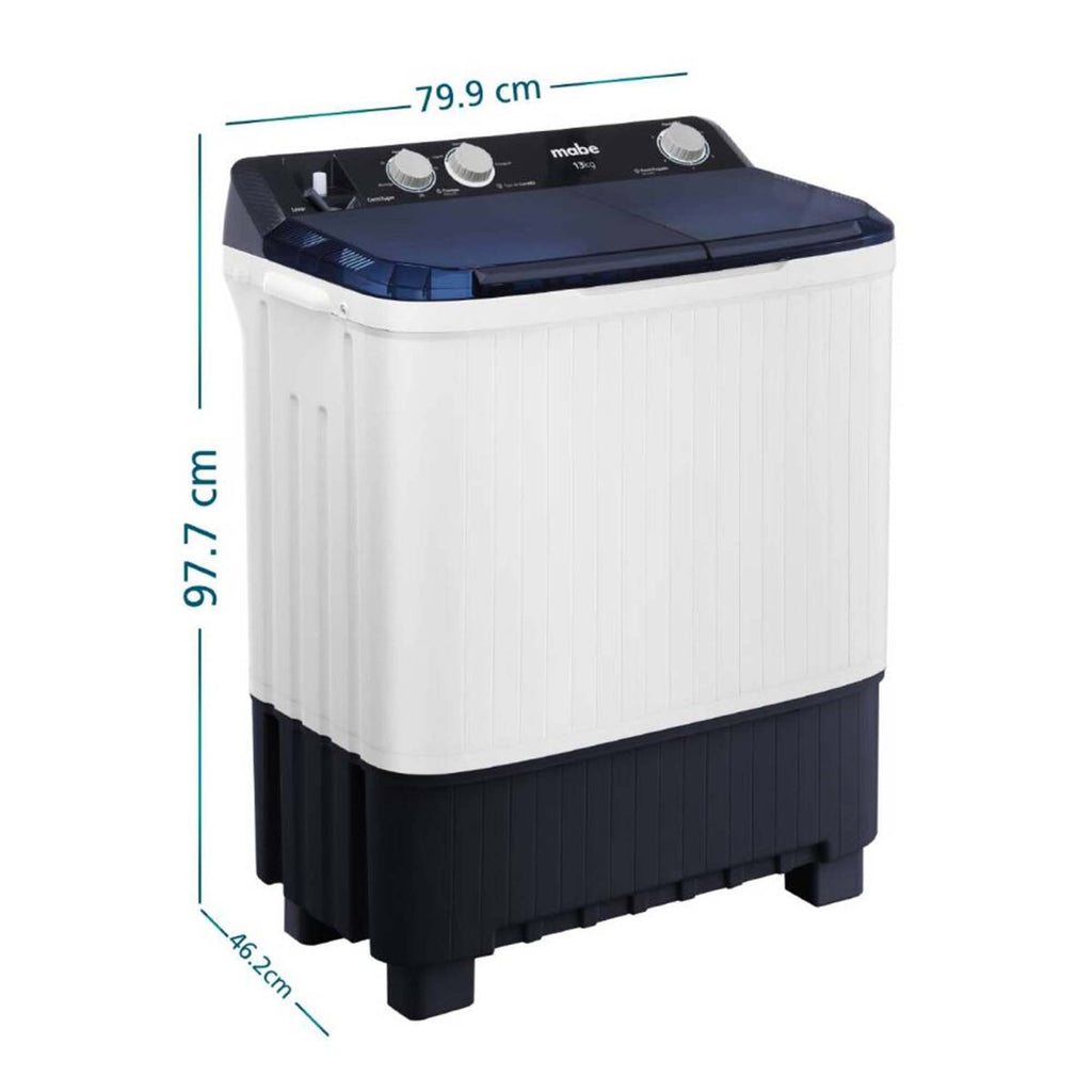 Lavadora Semiautomática 13Kg Mabe LMD3123HBAB0