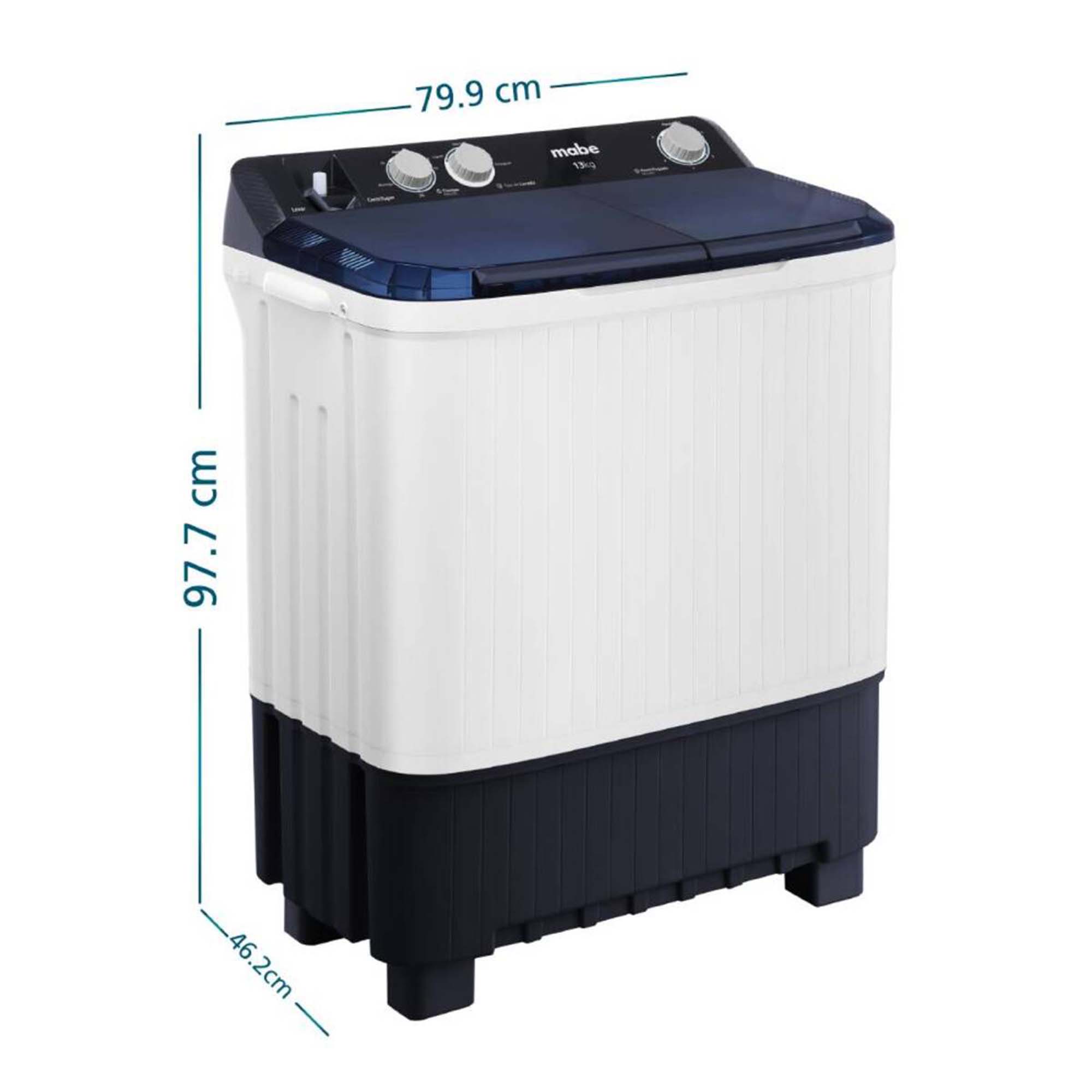 Lavadora Semiautomática 13Kg Mabe LMD3123HBAB0