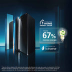 Nevecón Side-by-Side 480L Black Steel Mabe MSL480LPLS0