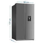 Nevecón No Frost Inverter 565L Inox Mabe MSL521QMLSS0