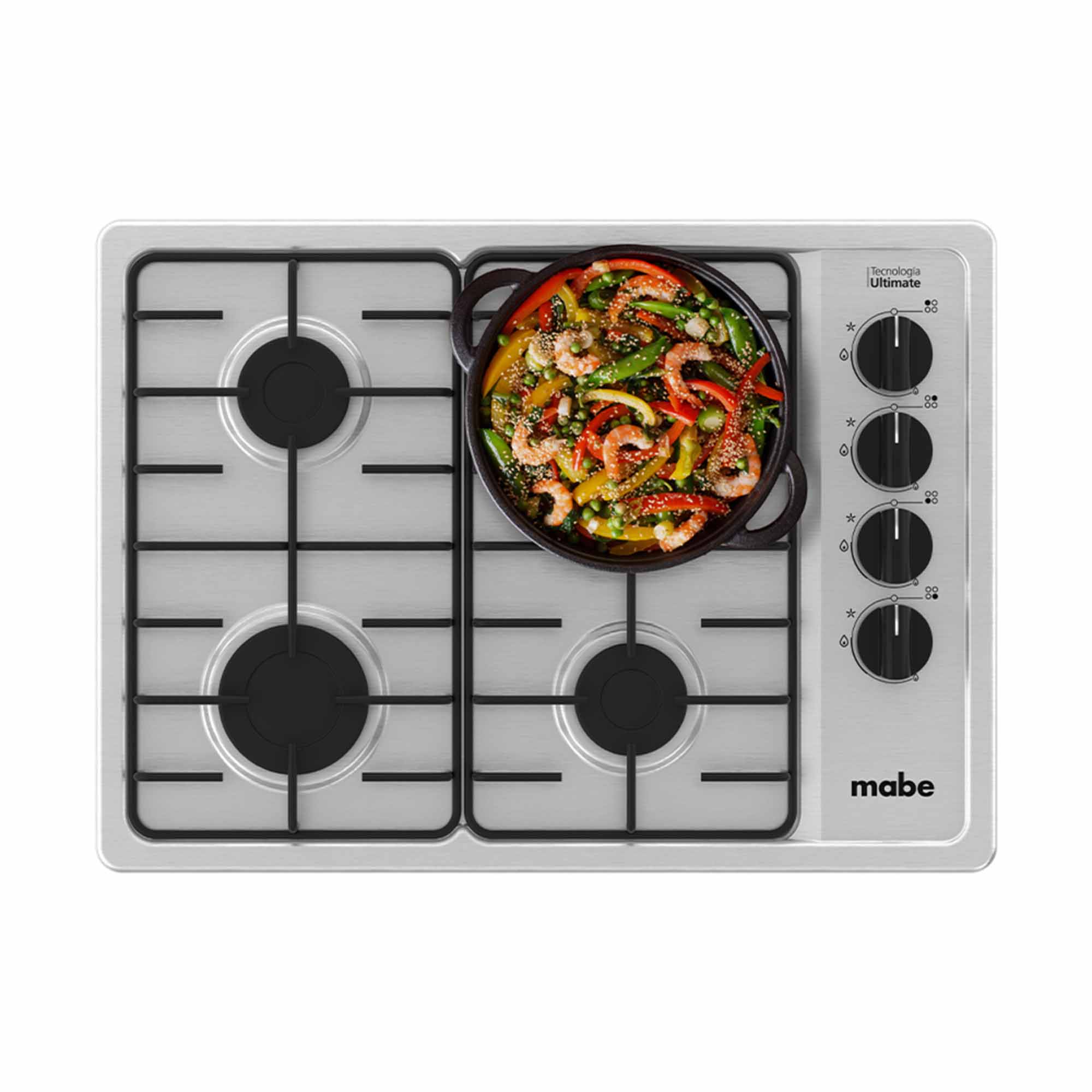 Estufa de Empotrar 60 cm Inoxidable Mabe PM6044NA0