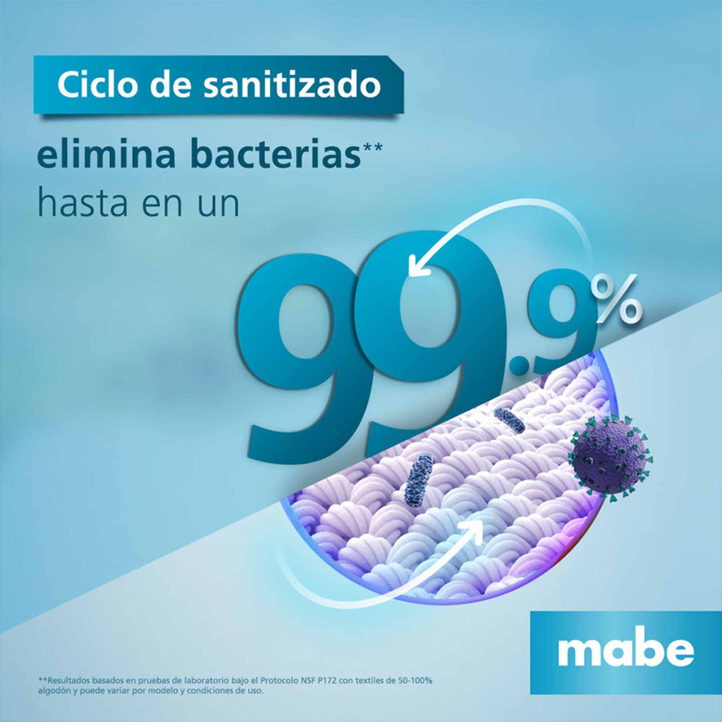 Lavadora Automática 18 Kg Mabe LMC48100WDAB0