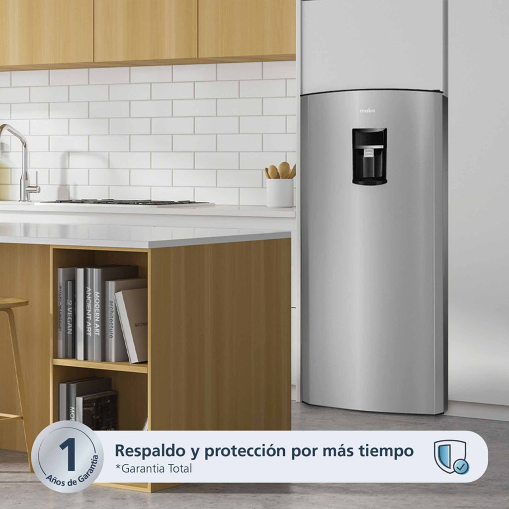 Nevera Convencional 235L Inox Mabe RMU235NACU