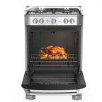 Estufa de Piso a Gas 60 cm Inox Mabe EMC6050NFX1