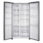 Nevecón Side-by-Side 480L Black Steel Mabe MSL480LPLS0