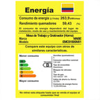 Estufa de Piso a Gas 52 cm Inox Mabe EMC5150SNX1