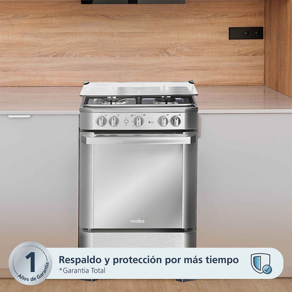 Estufa de Piso a Gas 60 cm Inox Mabe EMC6050NFX1