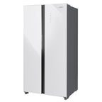 Nevecón Side by Side No Frost 631L Mabe MSL631LKLSG0 White Glass