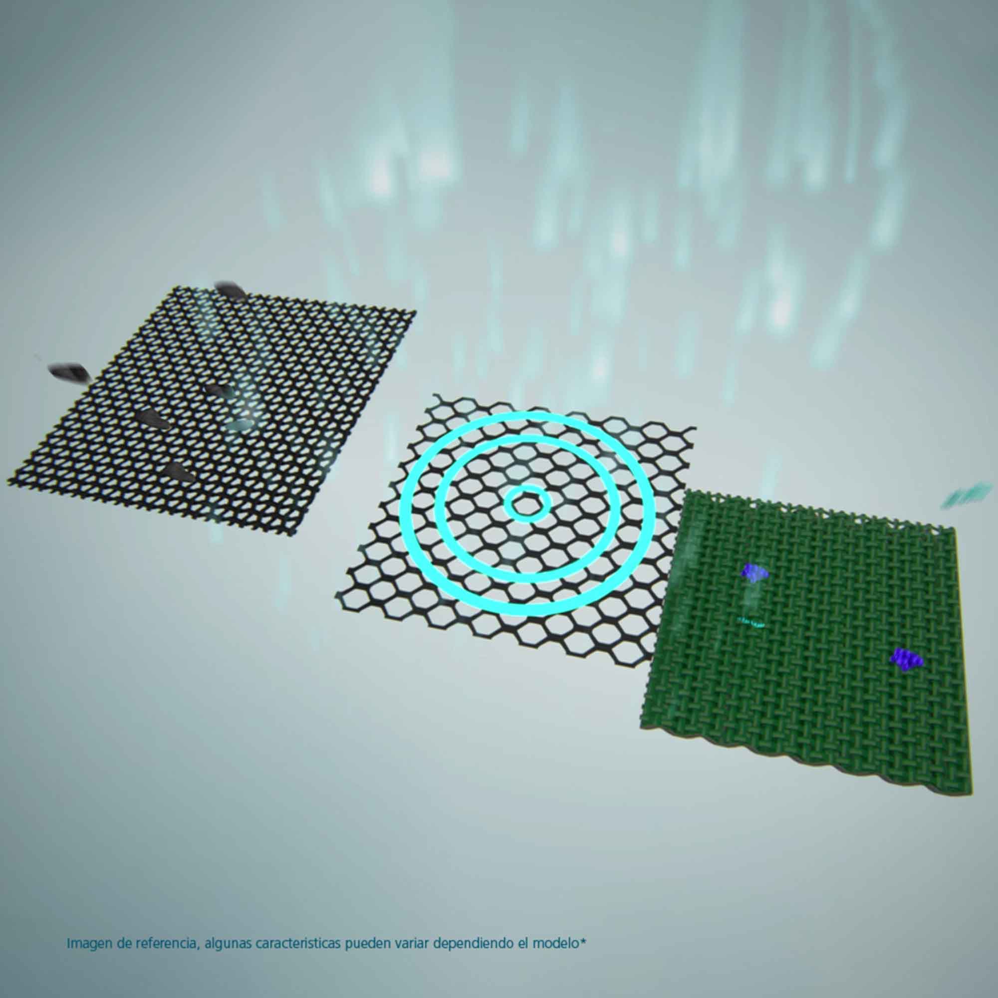 Aire Acondicionado Inverter Premium 12 000 BTU 220 V Negro Espejo Mabe MMI12CDMCCC10