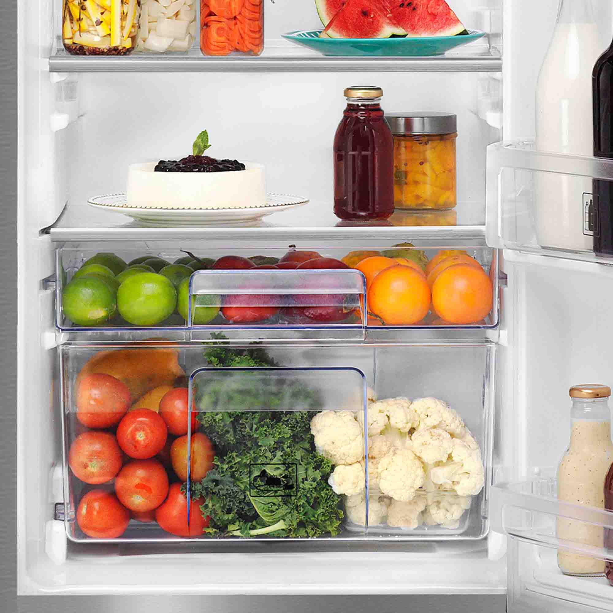 Nevera No Frost 313L Black Steel Mabe RMA313FXCC