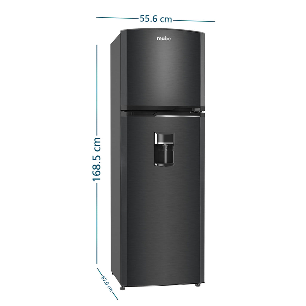 Nevera No Frost 267L Black Steel Mabe RMA267PYCC