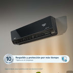 Aire Acondicionado Inverter 18000BTU Negro Espejo Mabe MMI18CDMCCC10