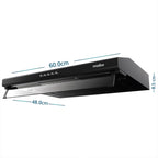 Campana 60cm Negra Mabe CM6040NV0