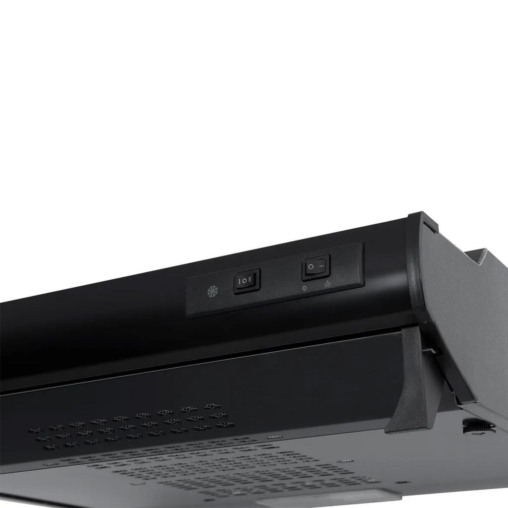Campana Negro 60 cm 2 Velocidades Challenger CX 4200