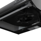 Campana Negro 60 cm 2 Velocidades Challenger CX 4200