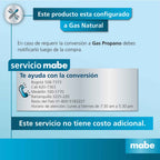 Estufa de piso con Gabinete 52 cm Gas Natural Inoxidable Mabe CCC20GTGXN-5