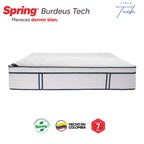 Colchón Spring Burdeos Tech