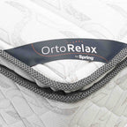 Colchón Spring Descanso Real + Almohadas Set Siliconadas