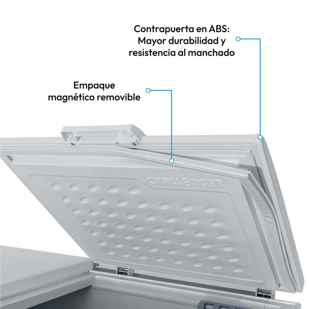 Congelador Doble Puerta Horizontal 535L Challenger CH396