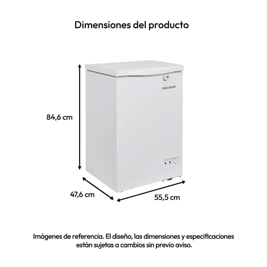 Congelador Horizontal 100L Challenger CH-100