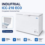 Congelador Horizontal 190L Indufrial ICC-210