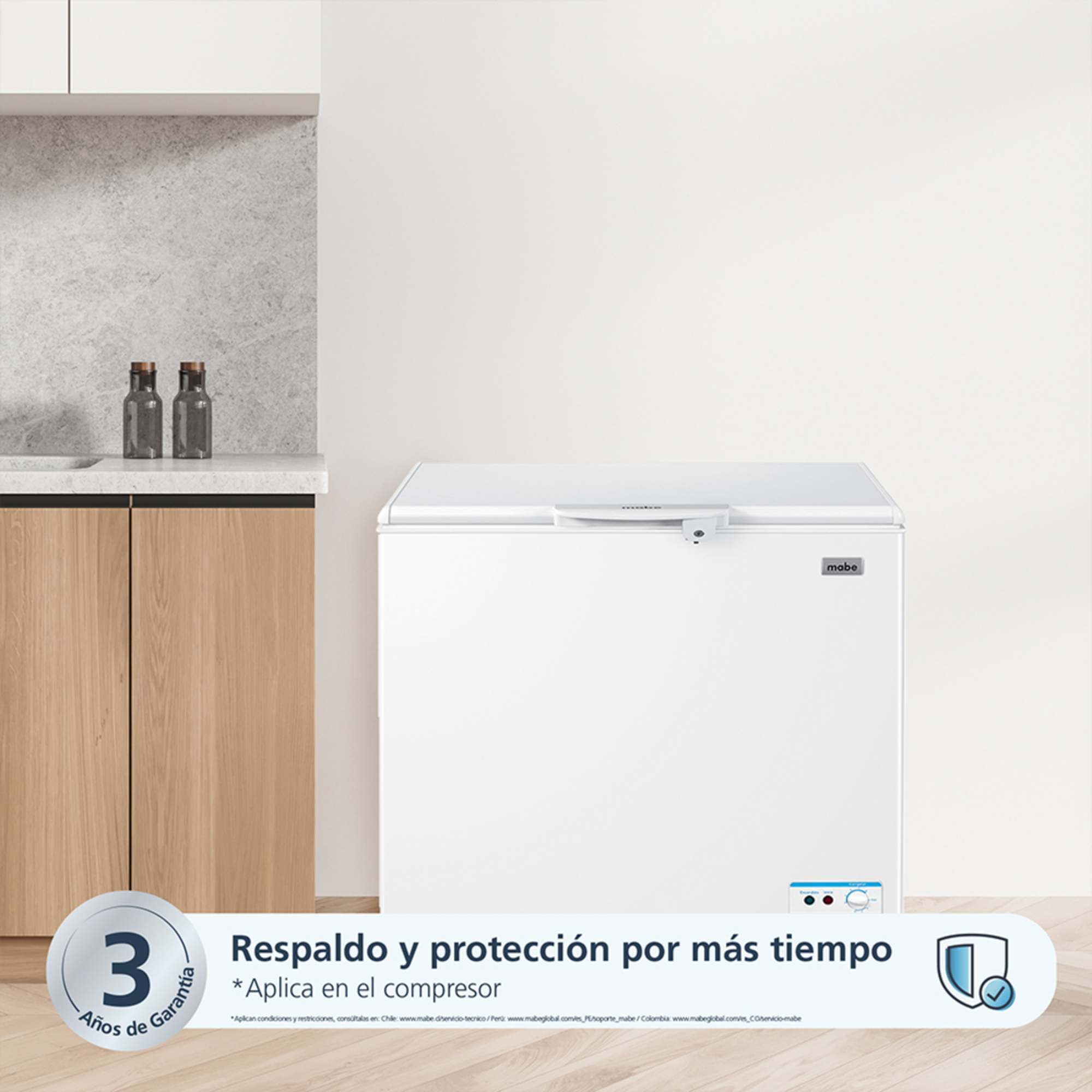 Congelador Horizontal 198L Mabe ALASKA195BH1