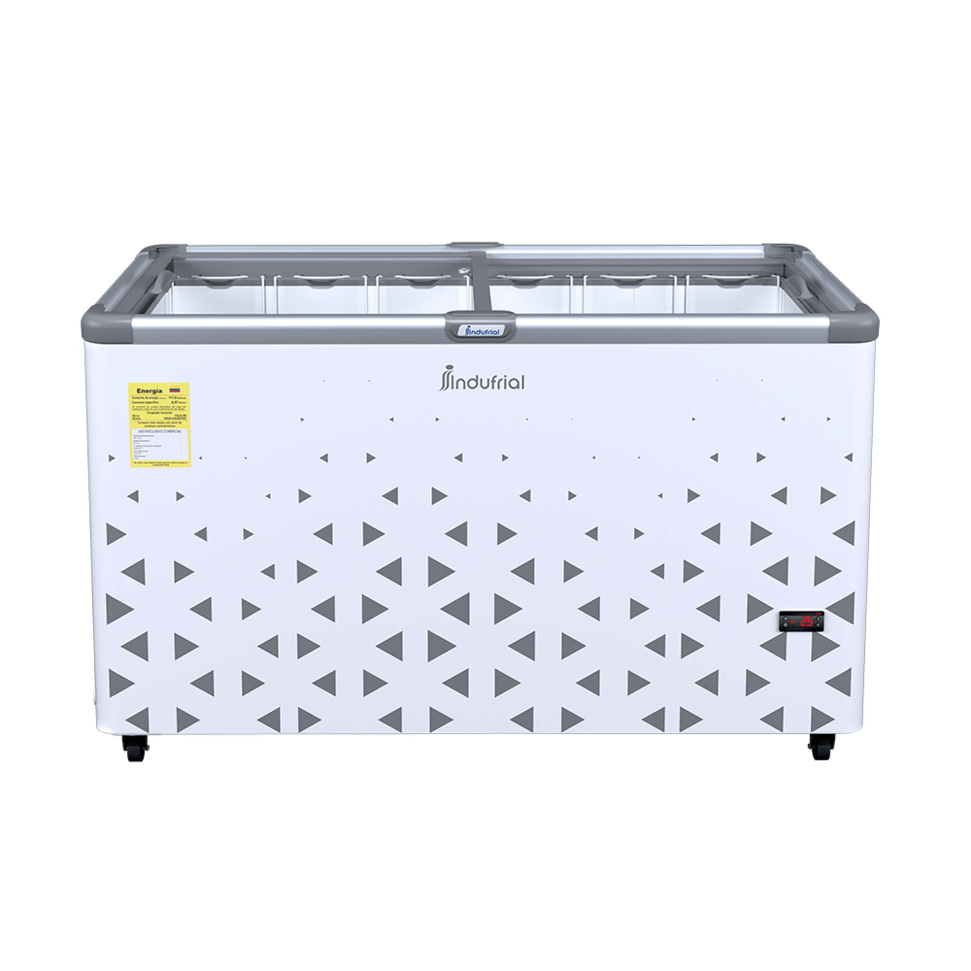 Congelador Horizontal 400 L Indufrial Frigo HVA400-RHC