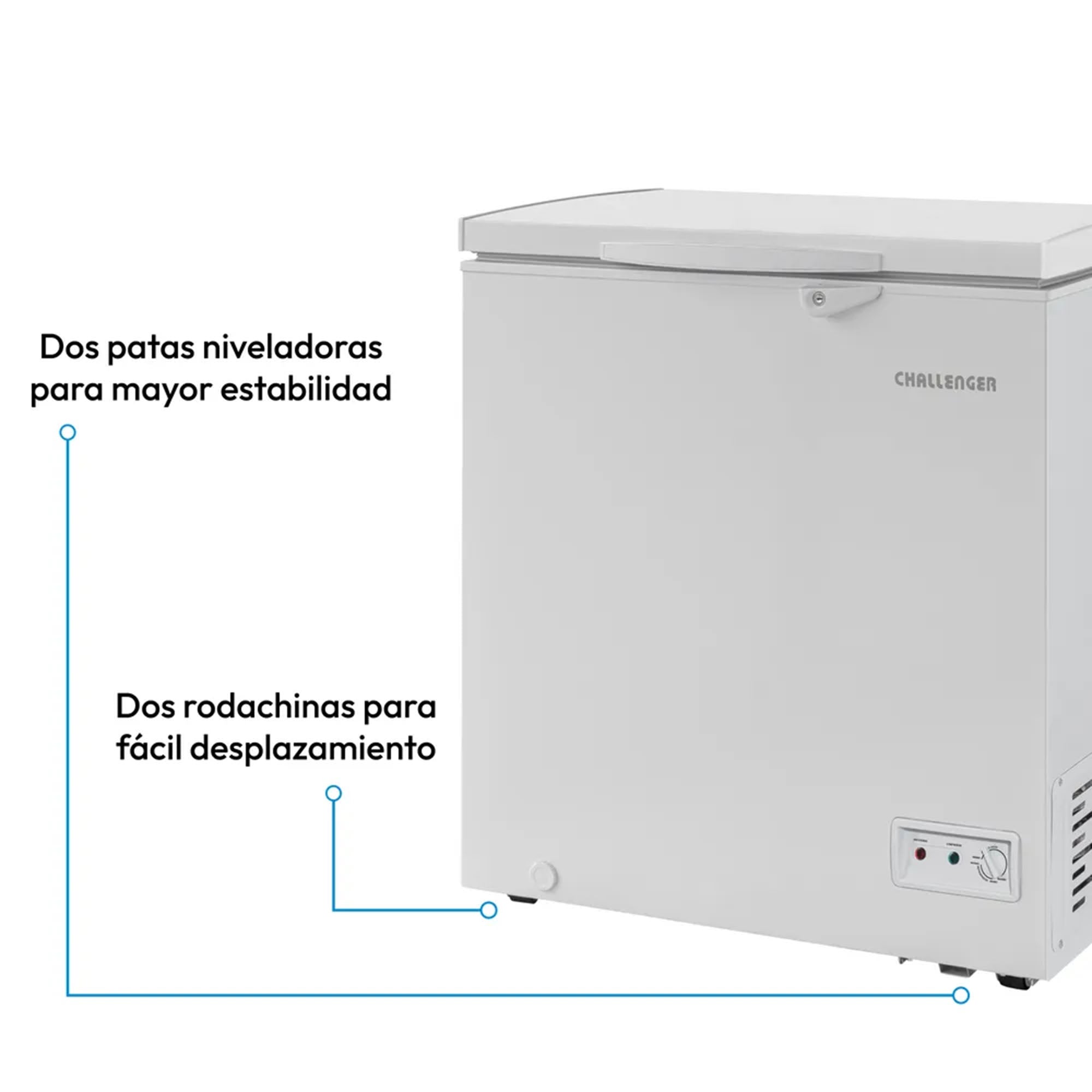 Congelador Horizontal 152L Challenger CH226