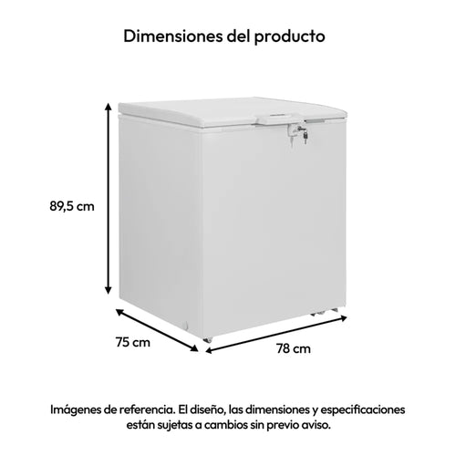 Congelador Horizontal 230L Challenger CH332