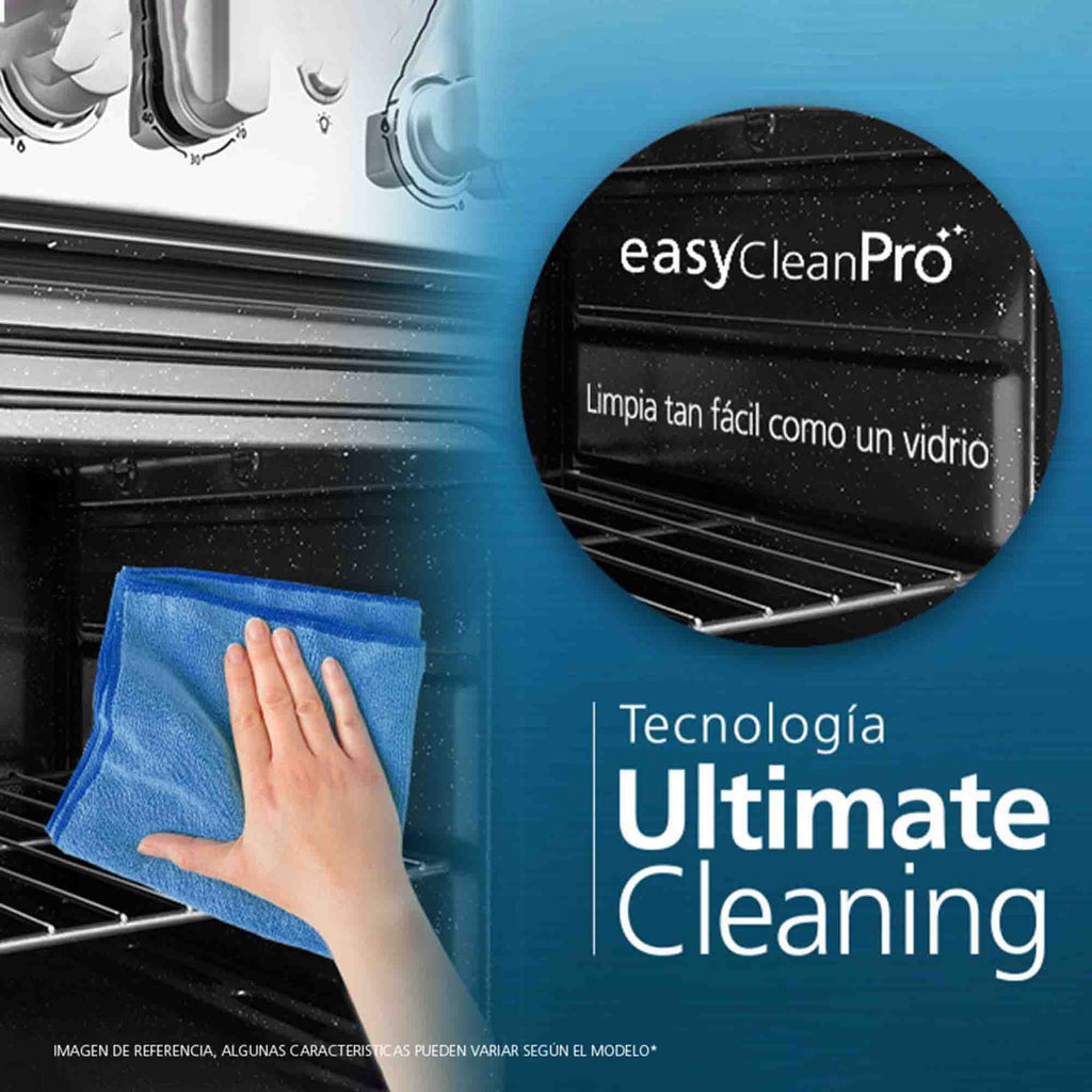Estufa de Piso a Gas 6 Puestos Mabe EMC7630NFX0