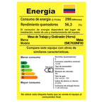 Estufa de Piso a Gas 6 Puestos Mabe EMC7630NFX0