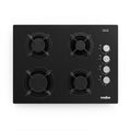 Estufa de Empotrar 60 cm Vidrio Templado Negra Mabe PM6046V0
