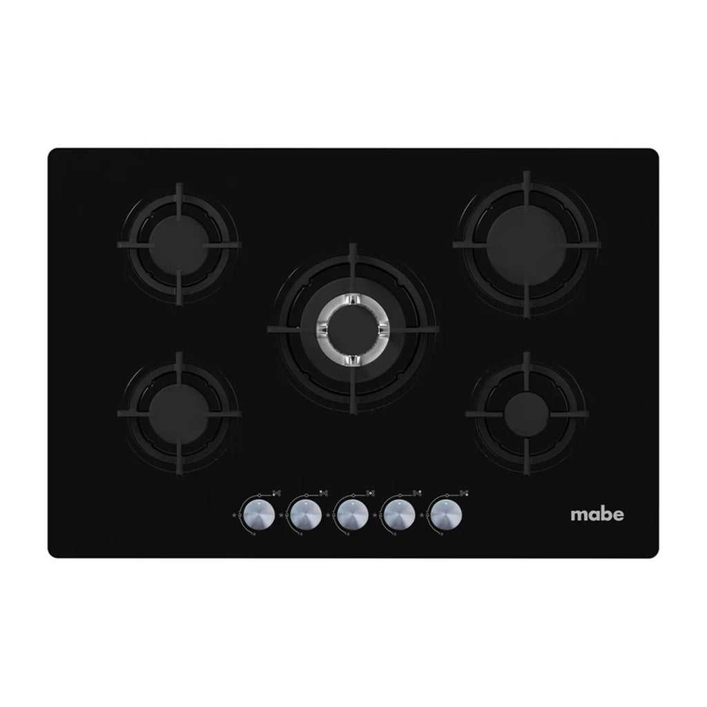 Estufa de Empotrar 76 cm Vidrio Negro Mabe PM7650GV0