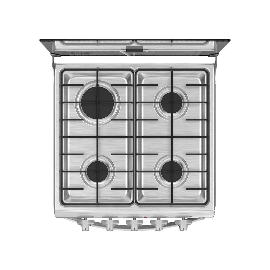 Estufa de Piso 4 Puestos Gas Natural Mabe EMC5140ANG0 52 cm Inox