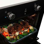 Horno a Gas Negro Mixto 52Lts 60cm 120V Challenger HG 2560