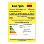 Horno a Gas Negro Mixto 52Lts 60cm 120V Challenger HG 2560