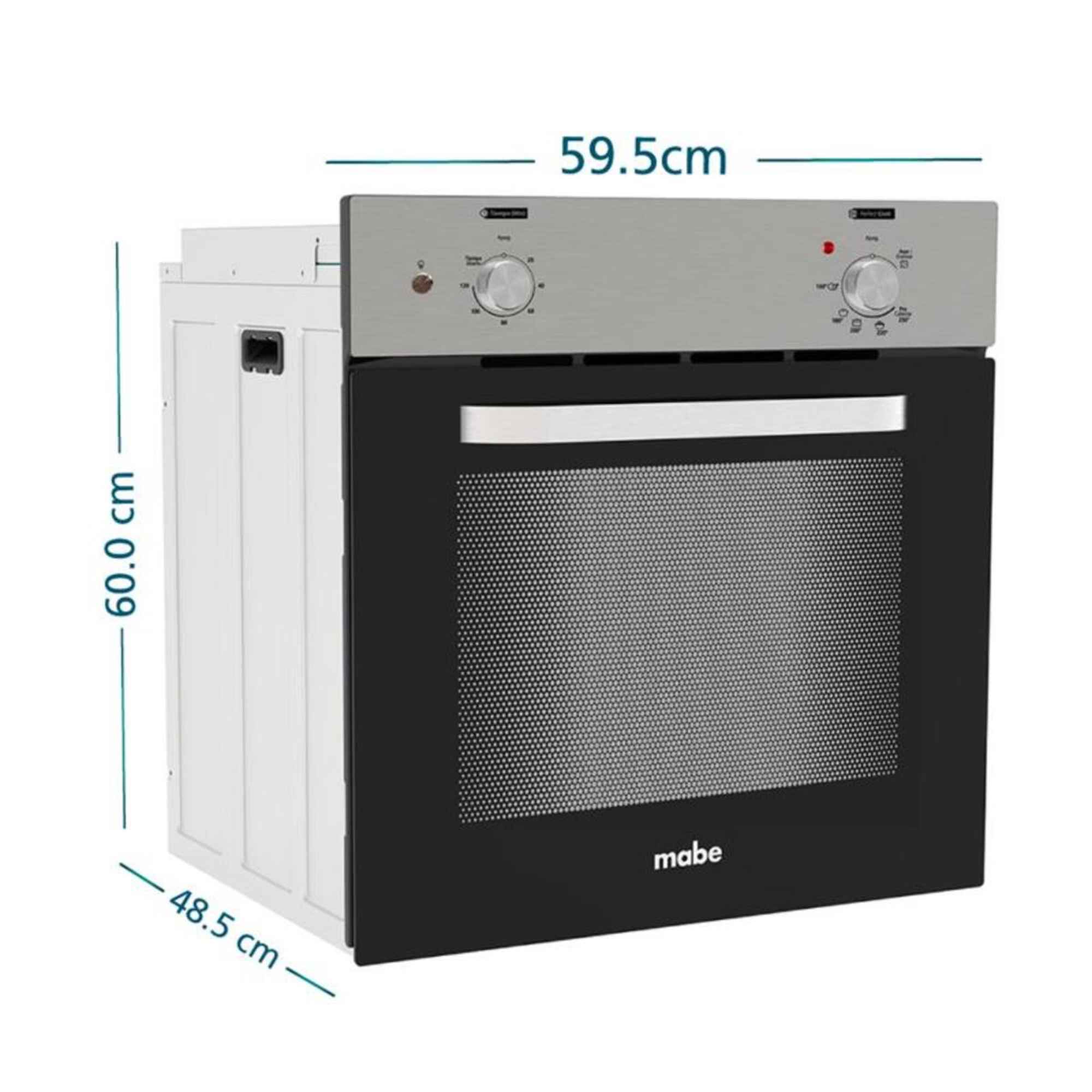 Horno a Gas a 110v Inox Mabe HM6027GWAI0