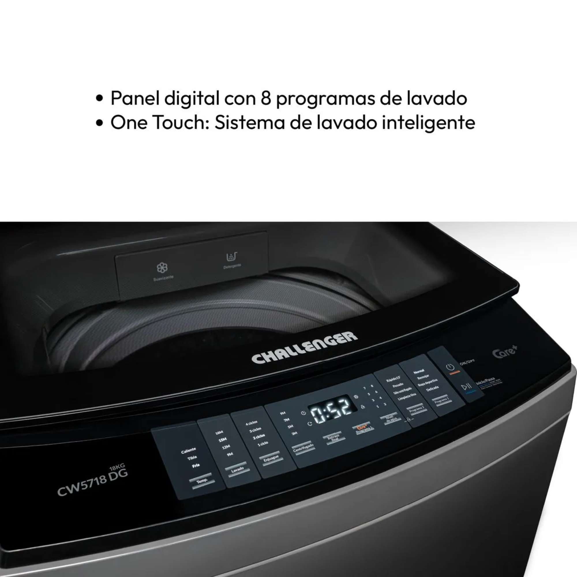 Lavadora Automática 18Kg Challenger CW-5718