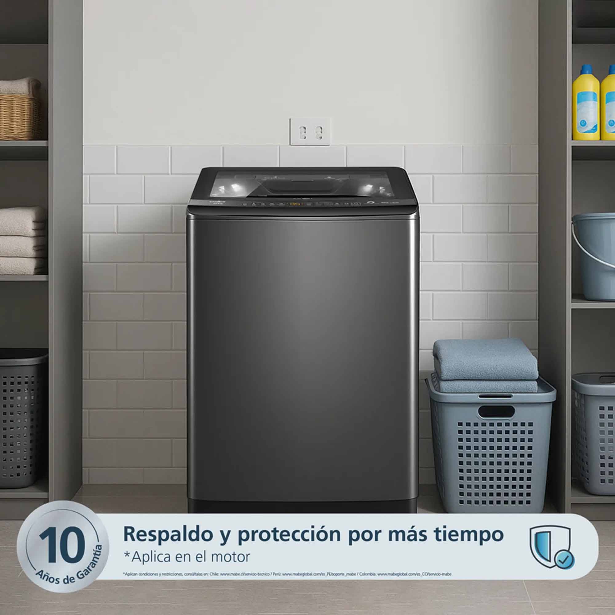 Lavadora Automática 20Kg Mabe LMA0220WDGAB0