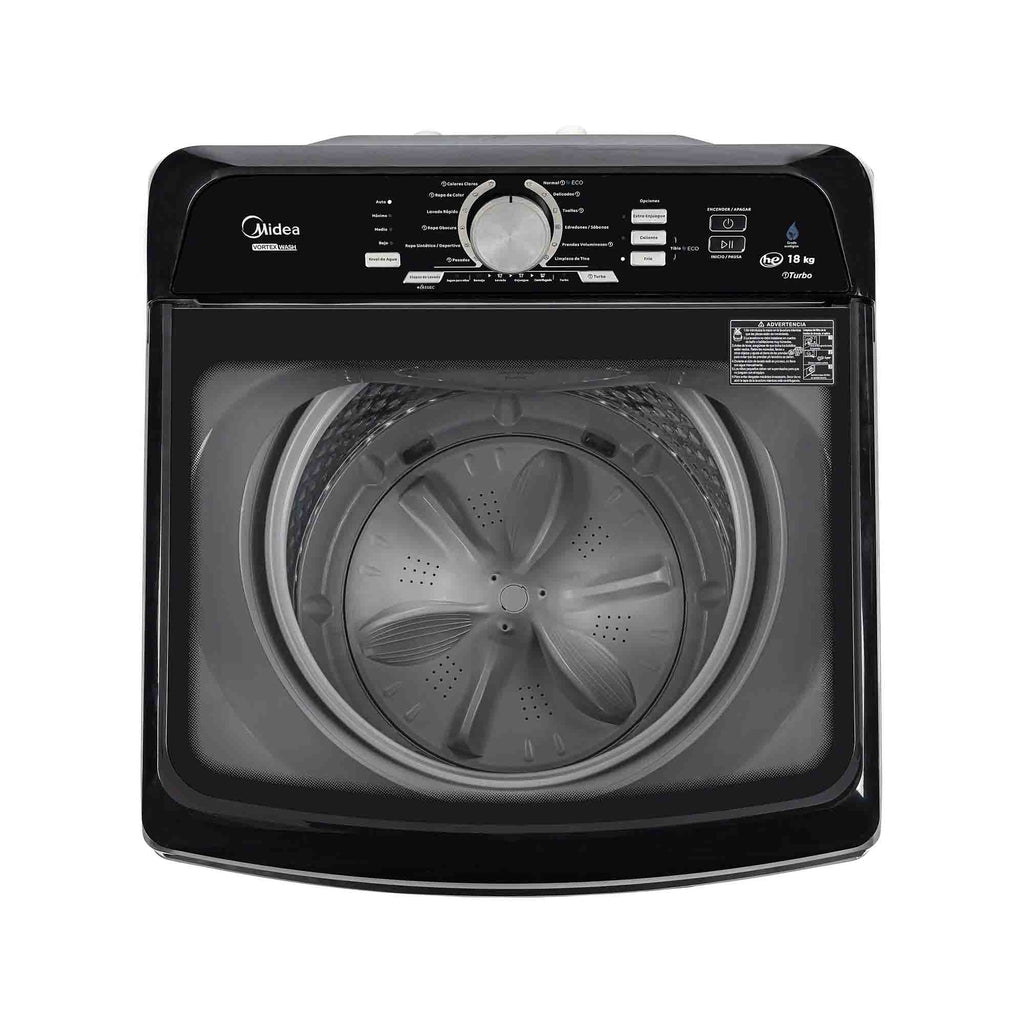 Lavadora Automática Carga Superior 18Kg Midea MA500W180/G-CO