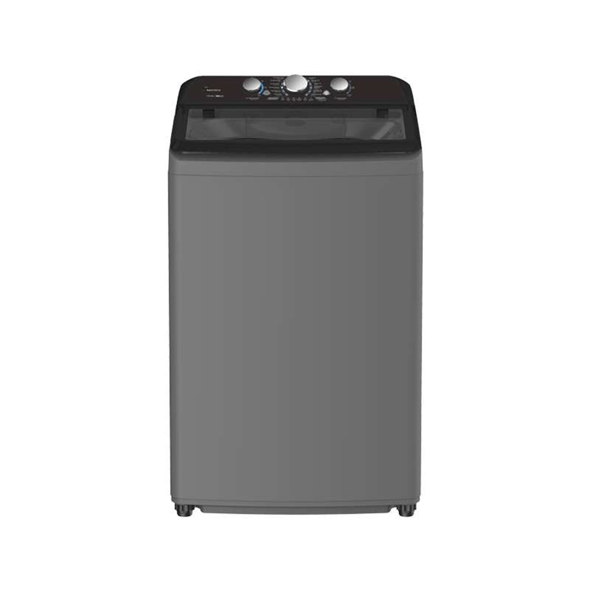 Lavadora Midea 20 kg 44 lb gris — imagen de referencia